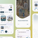 real estate app design